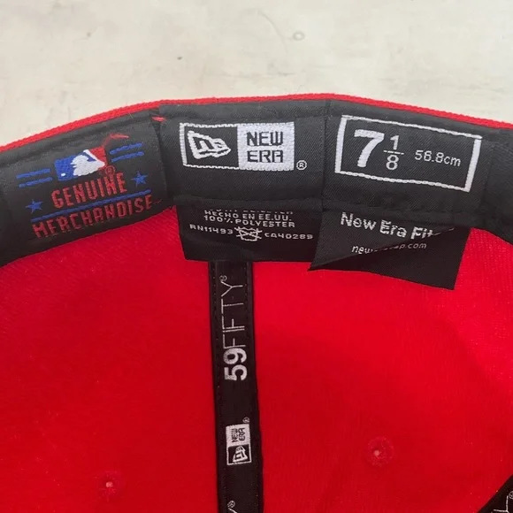 New with tags 59/50 1/8 fitted exclusive houston astros ballcap - Picture 6 of 7